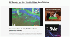 Desktop Screenshot of diygamedev.com