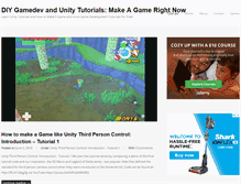 Tablet Screenshot of diygamedev.com